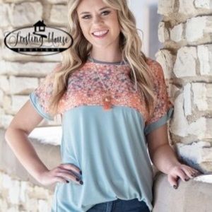 Floral Tee